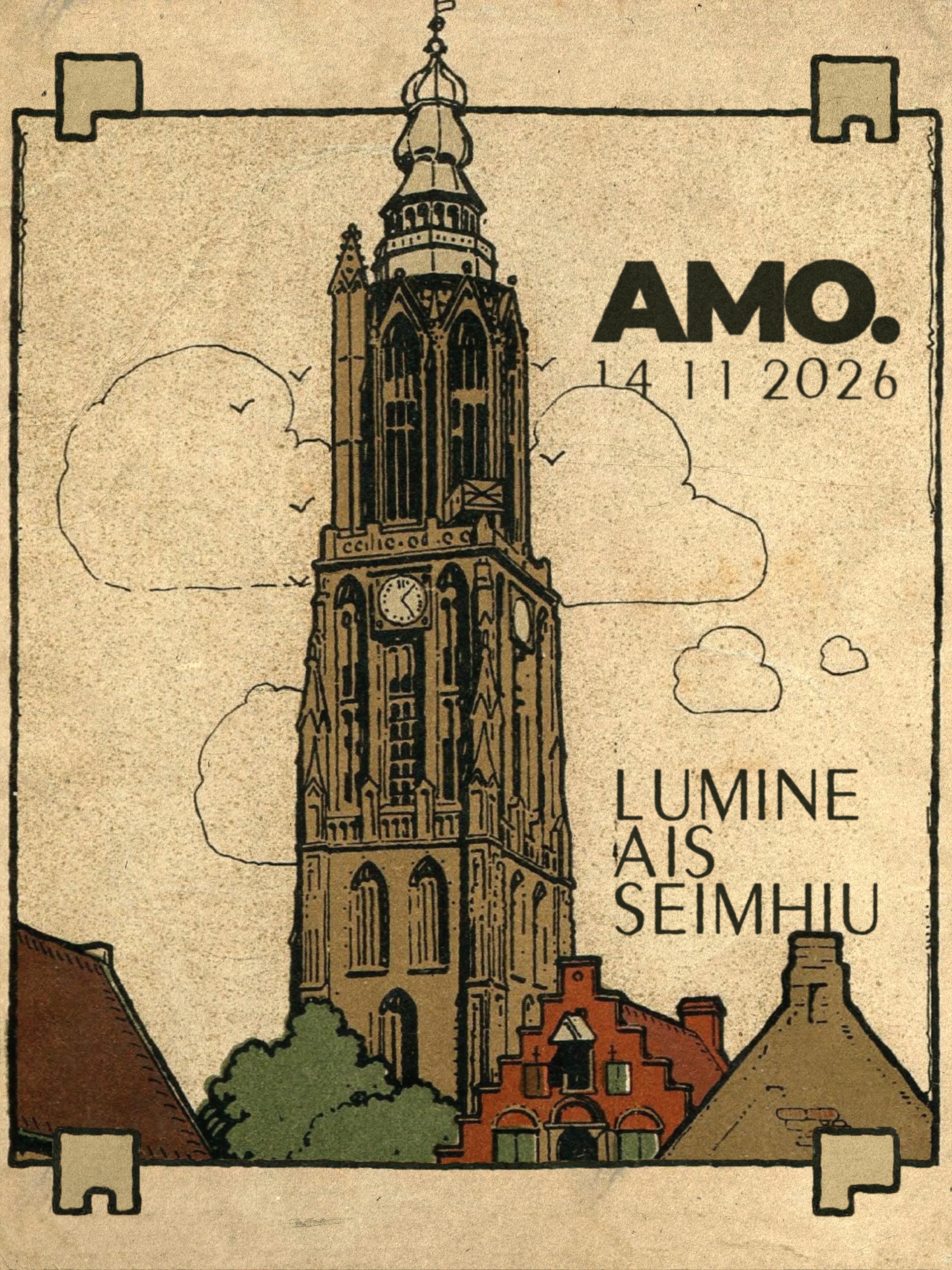 AMO. CLUBNIGHT poster